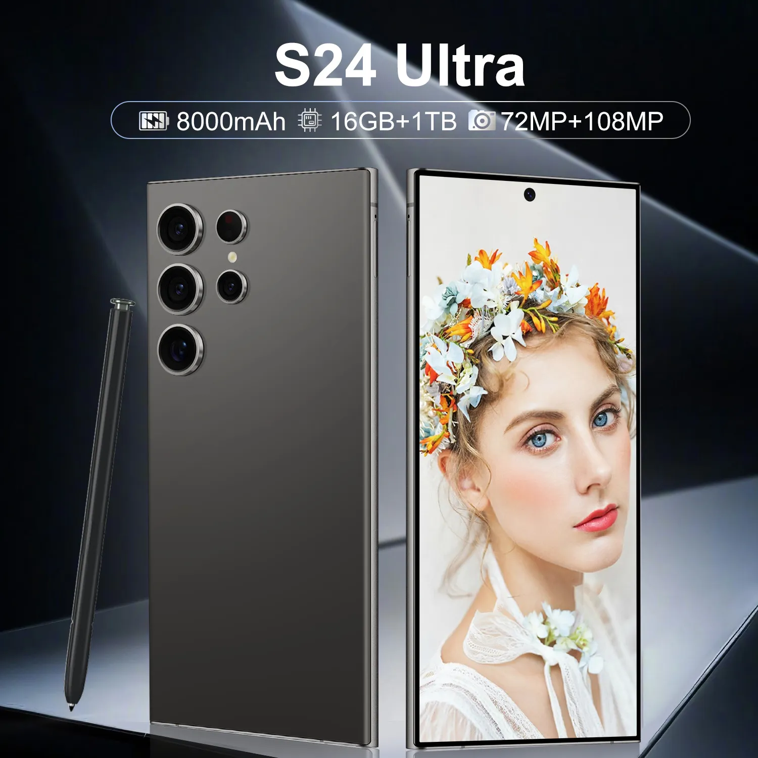 📱Koi S24 Ultra Wireless Charging 5G Mobile Phone 16GB + 1TB + Built-in Stylus Pen Global Version Original Smartphone Android 14 Mobile Phone