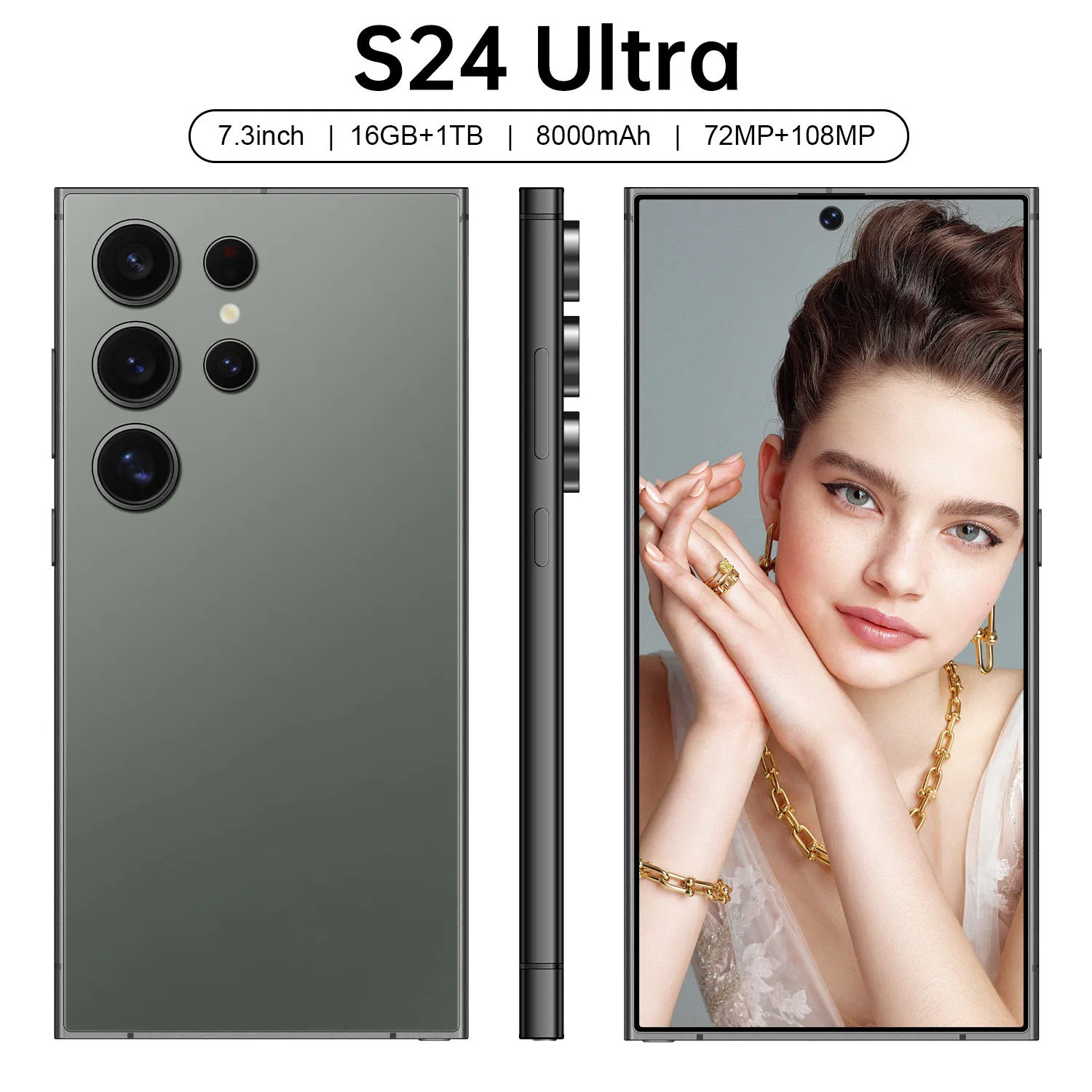 📱Koi S24 Ultra Wireless Charging 5G Mobile Phone 16GB + 1TB + Built-in Stylus Pen Global Version Original Smartphone Android 14 Mobile Phone