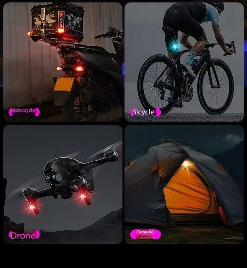 Car LED flashing lights