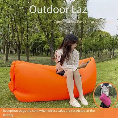 Lazy inflatable sofa chair bed