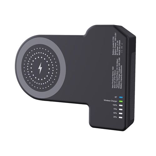 Suporte multifuncional para celular com função de carregamento sem fio de 5 W e 7,5 W e selfie Bluetooth