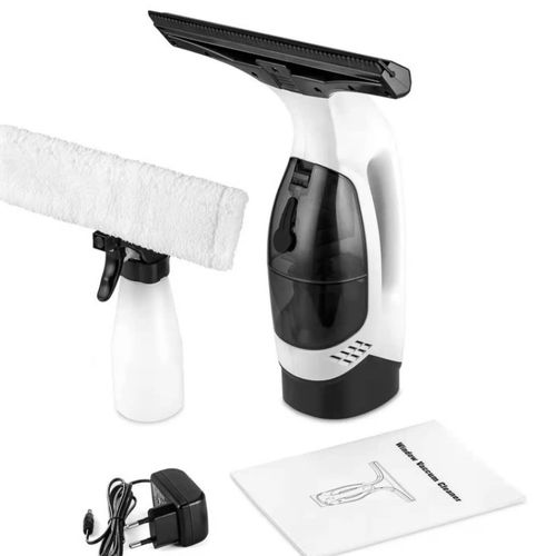 Limpador de vidro portátil automático recarregável sem fio branco 20W limpador de janelas