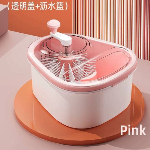 Máquina de lavar frutas e vegetais sem usar as mãos