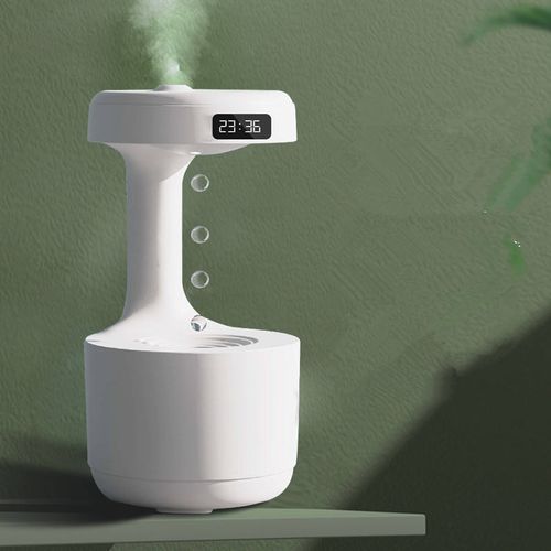Umidificador anti-gravidade desktop silencioso grande capacidade pequeno umidificador de ar doméstico