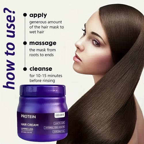 Protein Hair Straightening Cream