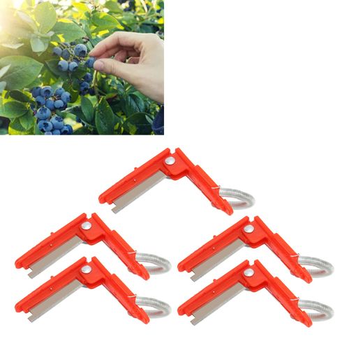 10pcs Garden Thumb Picking Knife Set ,Stainless Steel Blades, Use 30% Faster Picking, Without Bruising Produce, for Fruit Vegetable Harvesting Farm