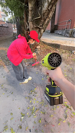 Turbo Cordless Leaf Blower, 600 CFM Turbo Jet, Lightweight Handheld Blower for Yard Leaves, Wood Shavings, Car Drying with 21V 4.0Ah Battery & Ergonomic Handle, Best Gifts for Husband, Men, Dad