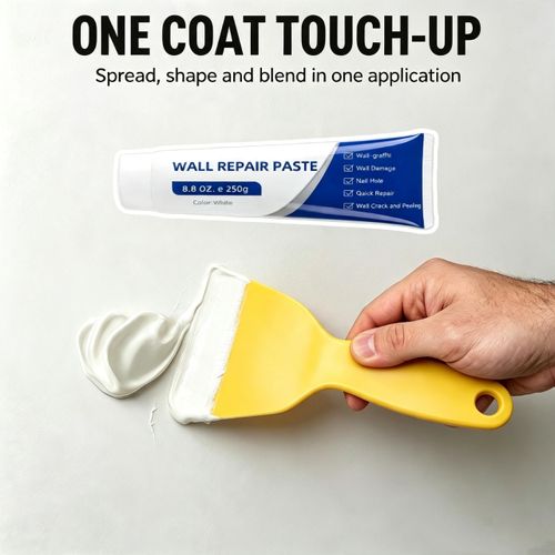 Home Drywall Patch Repair Kit - 250g Quick-Dry Mending Agent, Heavy-Duty Sealant for Concrete Repair, Instant-Grab Water-Resistant Adhesive Caulk, Self-Adhesive Fast-Fix Paste