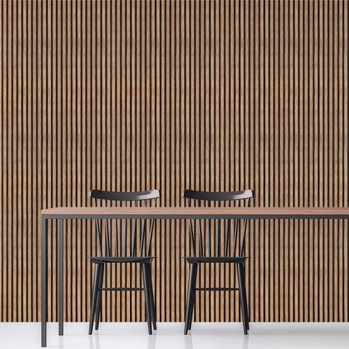 Wood-Grain Wall Sticker, Self-Adhesive Faux Wood Wallpaper, Waterproof and Moisture-Resistant Peel-and-Stick Decor for Living Room, Bedroom, and Kitchen