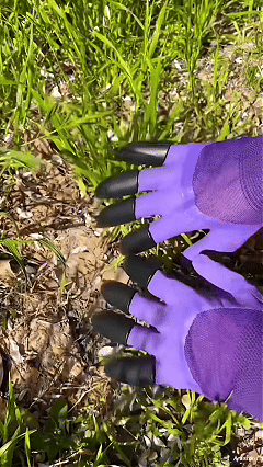 Garden Gloves with Claws,Claw Gardening Gloves for Digging,Planting, Weeding, Seeding-Waterproof for Men and Women