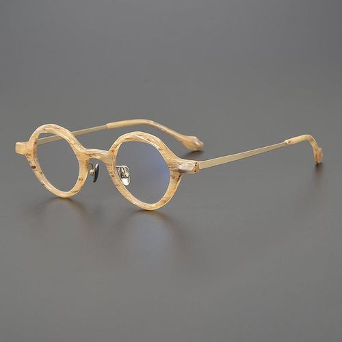 Okes Round Titanium Glasses Frame