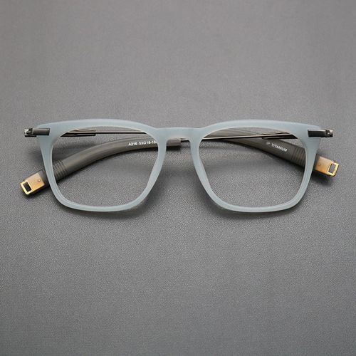 Retro Titanium Square Glasses Frame SC216