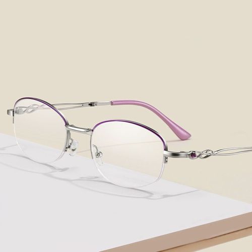 WOMEN'S HALF-FRAME FOLDING GLASSES