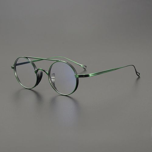 Sylas Titanium Vintage Round Eyeglasses Frames