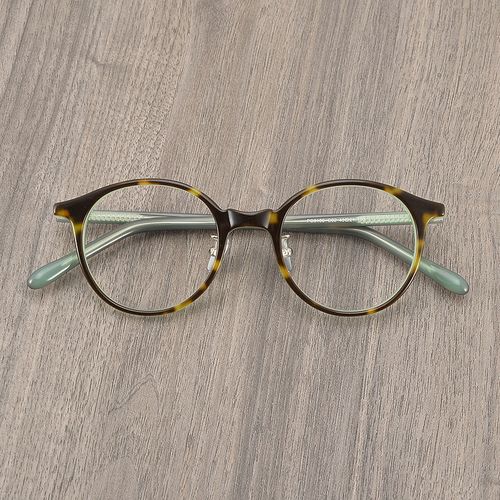 Acetate Round Glasses Frames 8180