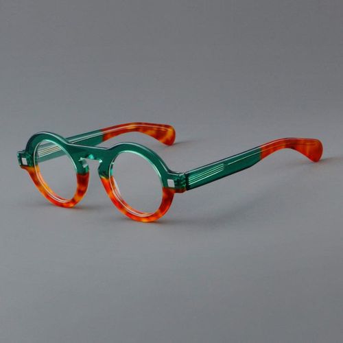 Odo Acetate Round Retro Glasses Frame