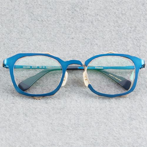 Alian Personality Irregular Titanium Glasses Frame