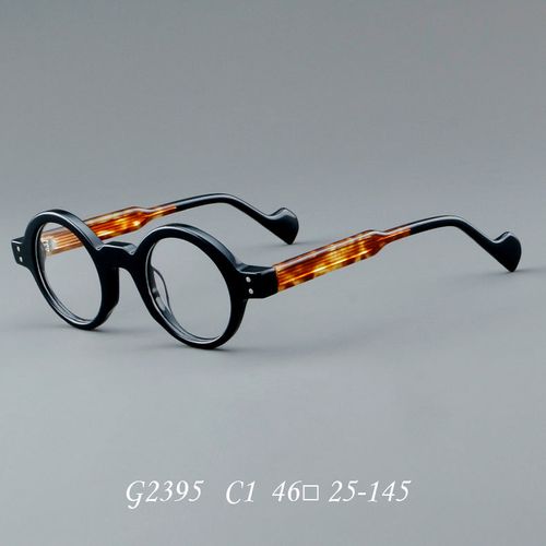 Colee Vintage Round Acetate Glasses Frame