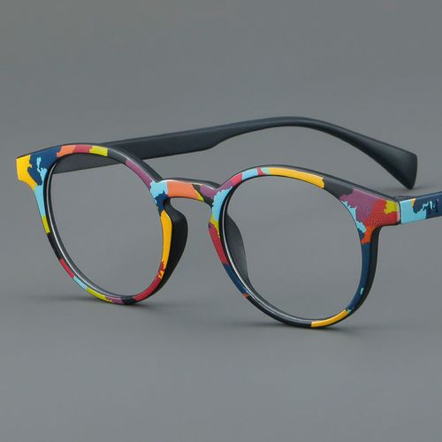 Cat eye glasses frame painted glasses 8802