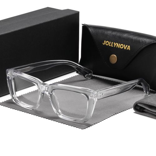 Sutton Retro Rectangle Acetate Glasses Frame