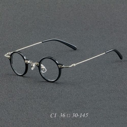 Orita Small Punk Round Glasses Frame