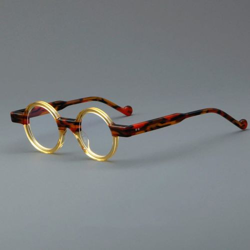 Veda Vintage Round Acetate Glasses Frame