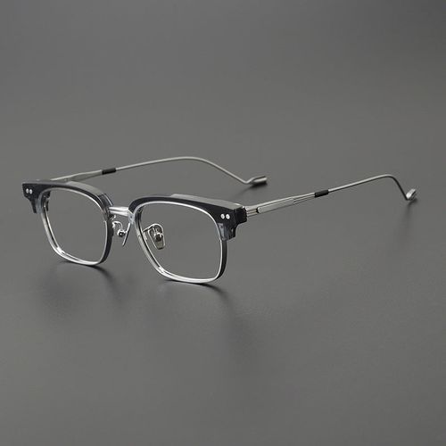 Retro Titanium Square Glasses Frame 0349