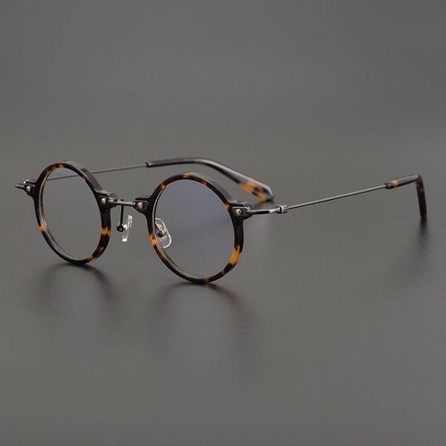 Ben Retro Round Acetate Optical Glasses Frame