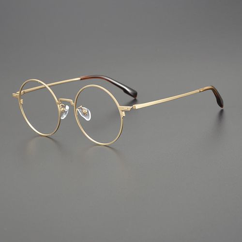 Seraph Titanium Vintage Round Eyeglasses Frames