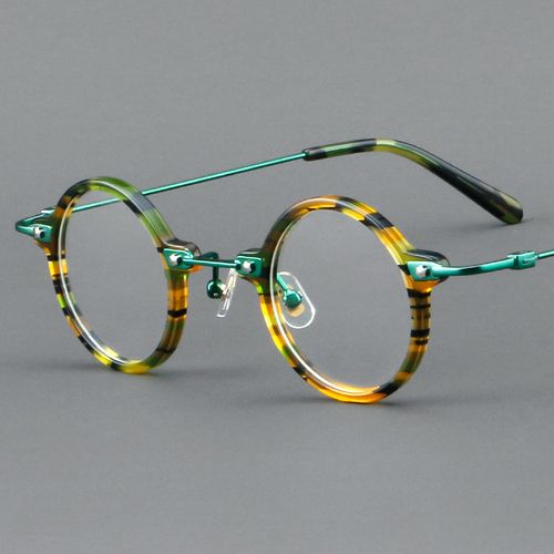 Botolf Vintage Round Acetate Glasses Frame