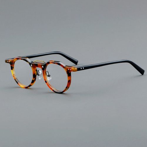 Raed Retro Round Acetate Glasses Frame