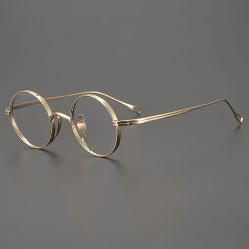 Moryn Titanium Round Glasses Frame