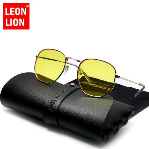 Metal Vintage Sunglasses Men Luxury Brand Polygon Glasses Men/Women Designer Eyewear Men Oculos De Sol Masculino