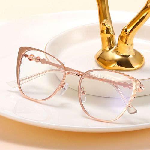 Metal Square Glasses Frames 95667