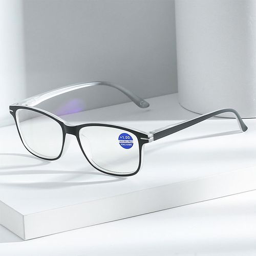 NEW ANTI-BLUE LIGHT SMALL SQUARE FRAME READING GLASSES