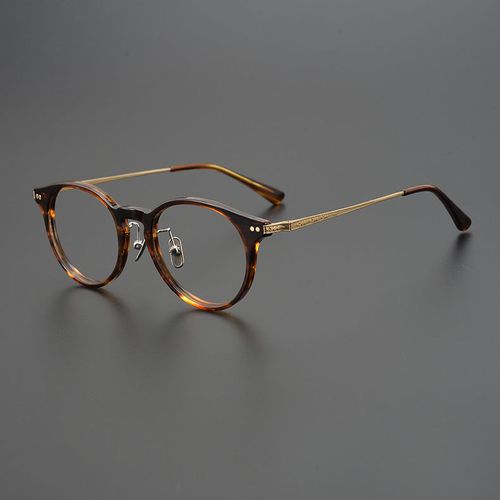 Tylor Titanium Round Glasses Frame