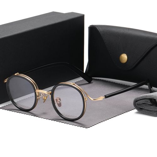 Hank Premium Vintage Acetate Round Glasses Frames