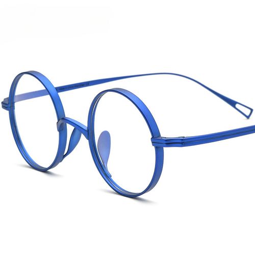 Valen Titanium Vintage Round Eyeglasses Frames