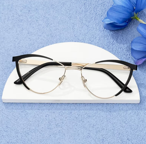 Cat Eye Black Eyeglasses