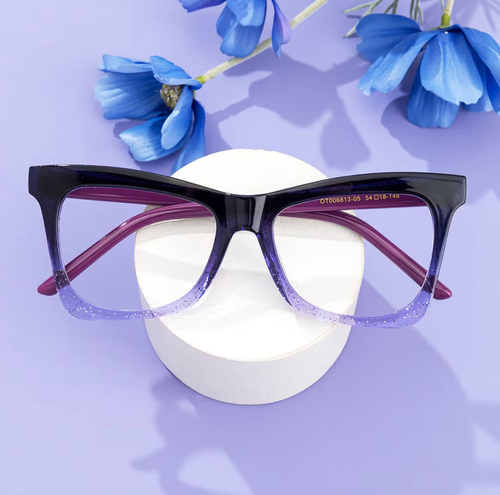 Butterfly Purple Eyeglasses