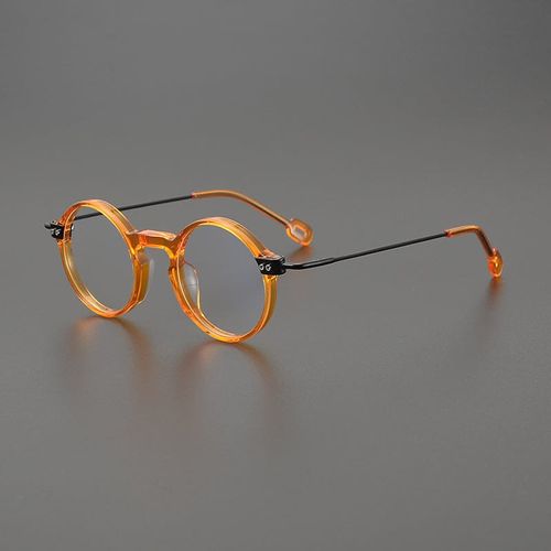 Kairo Retro Round Acetate Glasses Frame