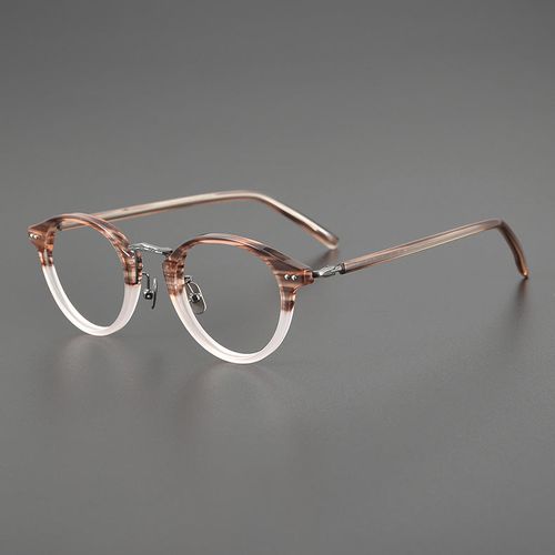 Titanium Round Glasses Frame 9096