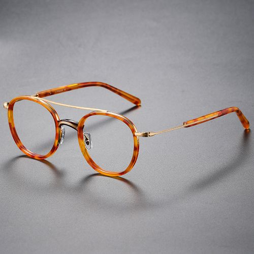 Kylian Titanium Vintage Square Eyeglasses Frames