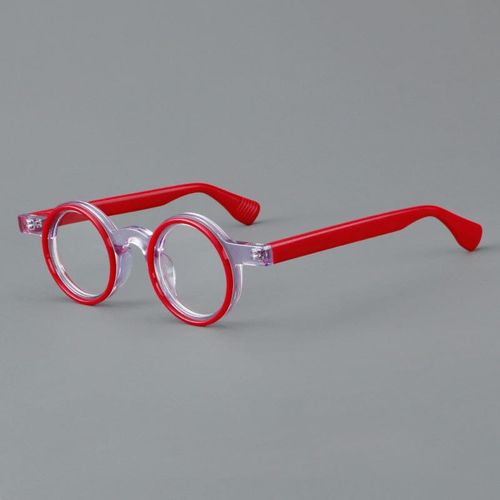 Giusy Round Classical Acetate Eyeglasses Frame