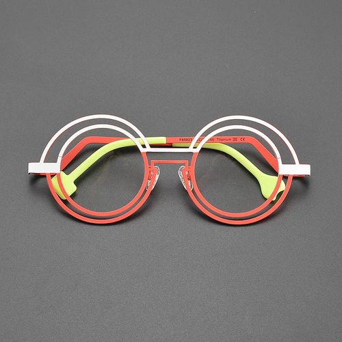 Faron Round Titanium Glasses Frame