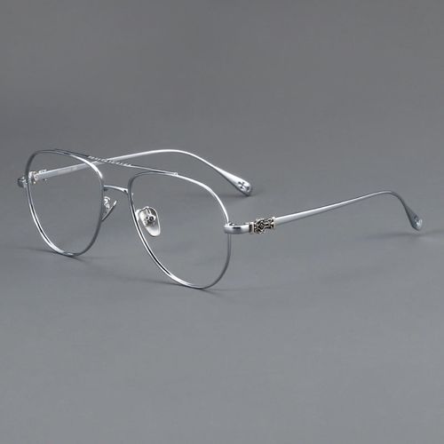 Titanium Aviator Square Glasses Frames ST 5125