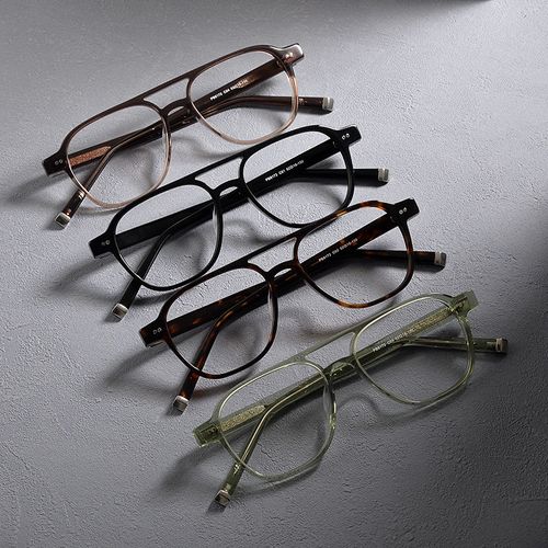 Acetate Aviator Square Glasses Frames 8172