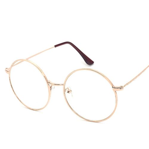 Kitty Big Round Metal Glasses Frame