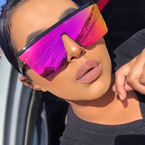 Flat Top Oversized Luxury Sunglasses