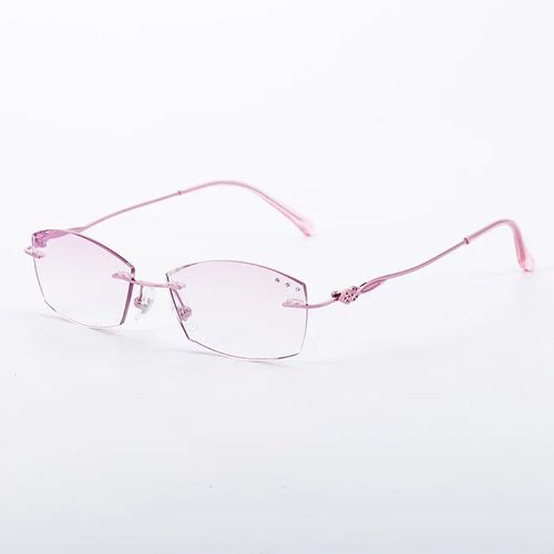 WOMEN'S FASHION DIAMOND FRAMELESS HD ANTI-BLUE LIGHT READING GLASSES